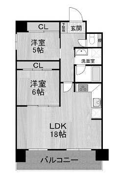 物件○○の間取り図