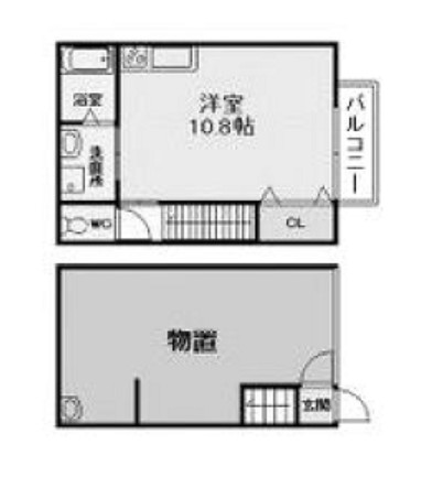 物件○○の間取り図