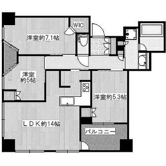 物件○○の間取り図