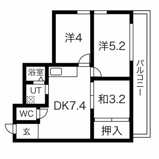 物件○○の間取り図