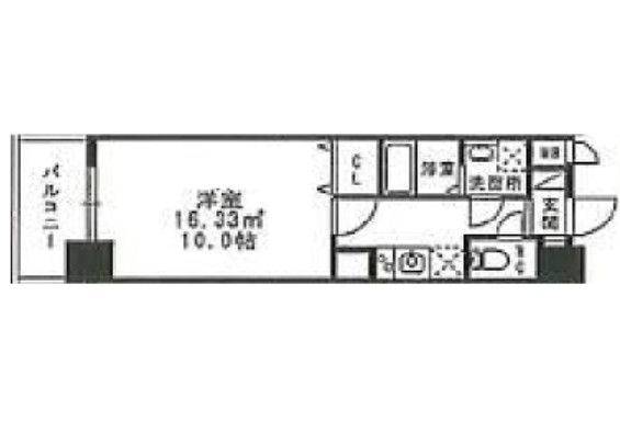 物件○○の間取り図