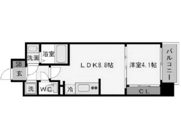 物件○○の間取り図