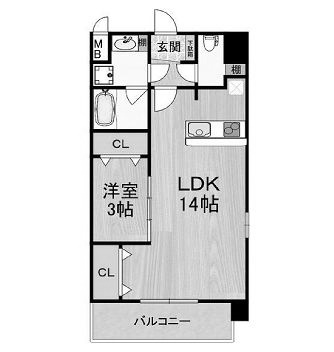 物件○○の間取り図
