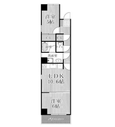 物件○○の間取り図