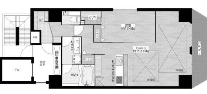 物件○○の間取り図