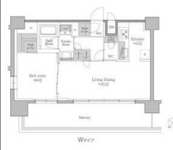 物件○○の間取り図