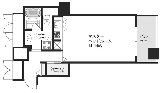 物件○○の間取り図