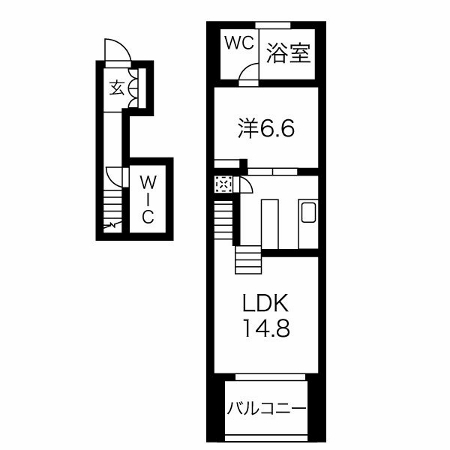 物件○○の間取り図