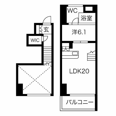 物件○○の間取り図
