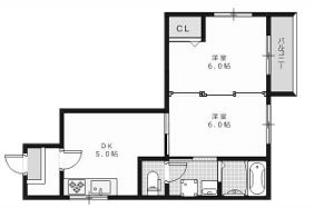 物件○○の間取り図