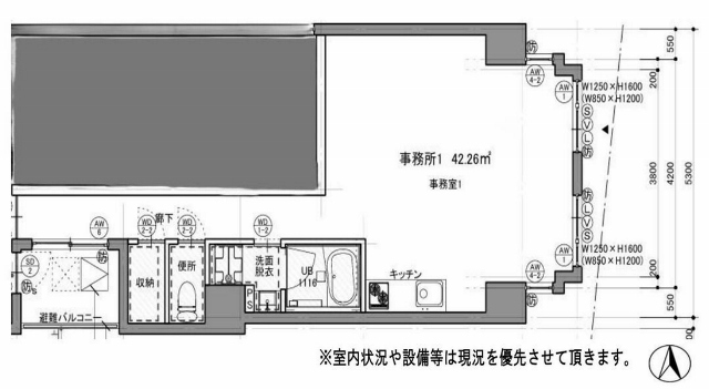 物件○○の間取り図