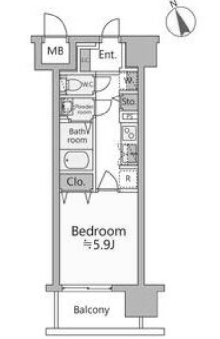 物件○○の間取り図