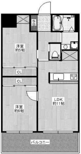 物件○○の間取り図