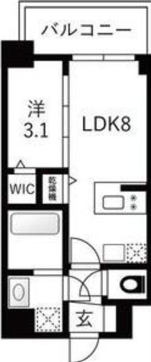物件○○の間取り図