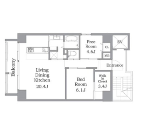 物件○○の間取り図