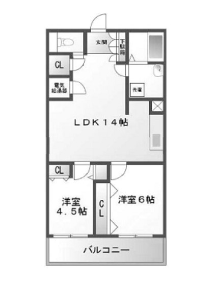 物件○○の間取り図