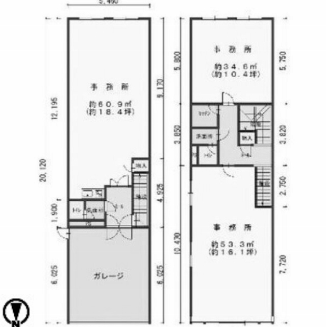 物件○○の間取り図