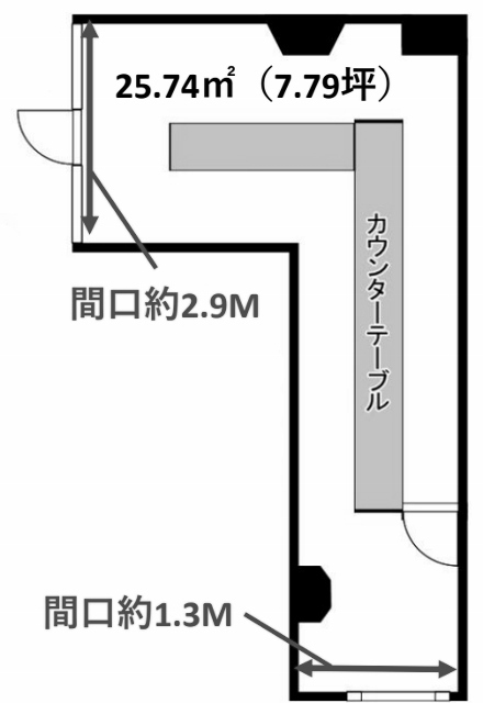 物件○○の間取り図