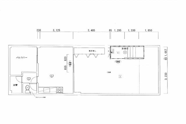 物件○○の間取り図
