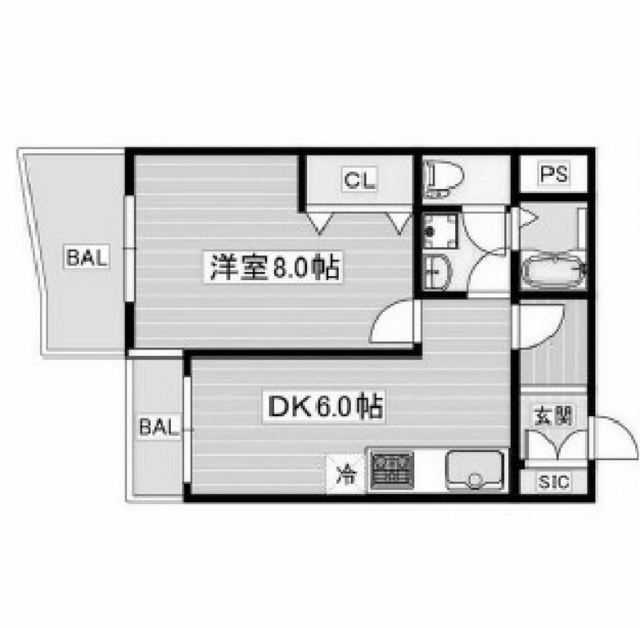 物件○○の間取り図