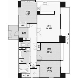 物件○○の間取り図