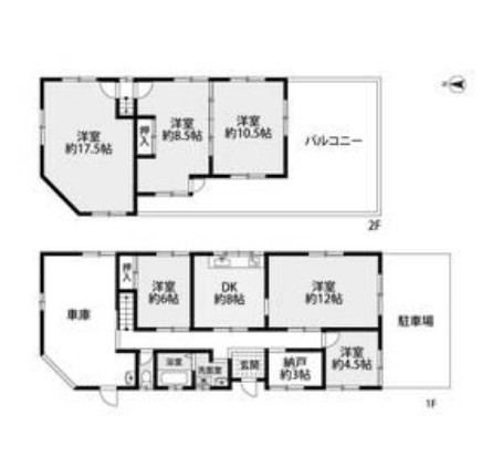 物件○○の間取り図