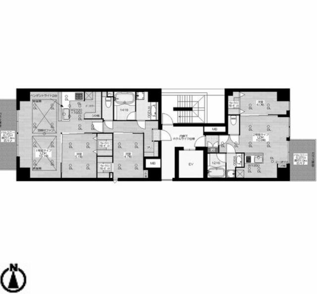 物件○○の間取り図
