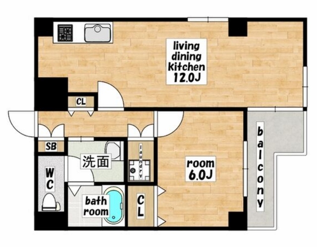 物件○○の間取り図