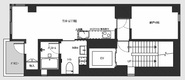 物件○○の間取り図
