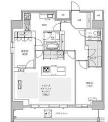 物件○○の間取り図