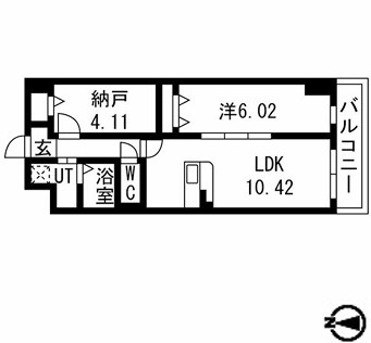 物件○○の間取り図