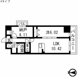 物件○○の間取り図