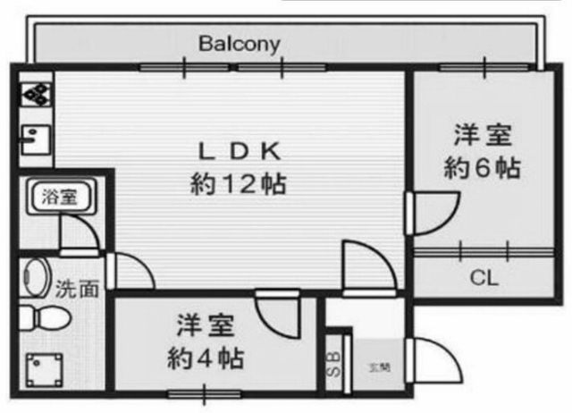 物件○○の間取り図