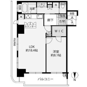 物件○○の間取り図