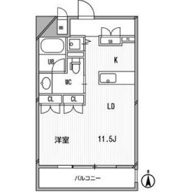 物件○○の間取り図