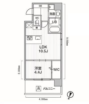 物件○○の間取り図