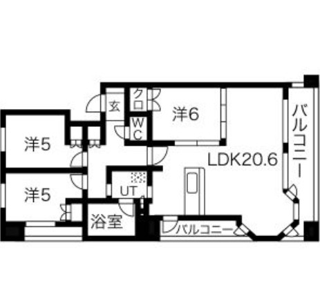 物件○○の間取り図