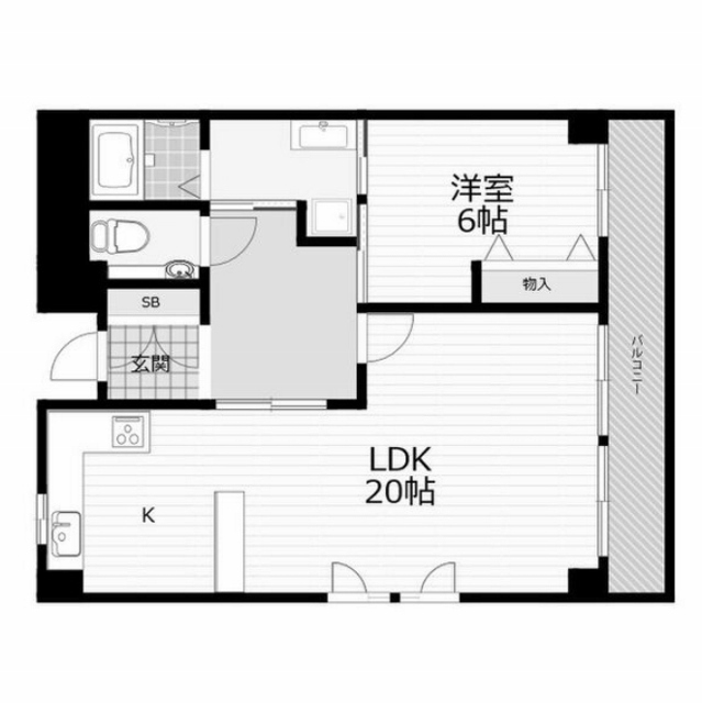 物件○○の間取り図