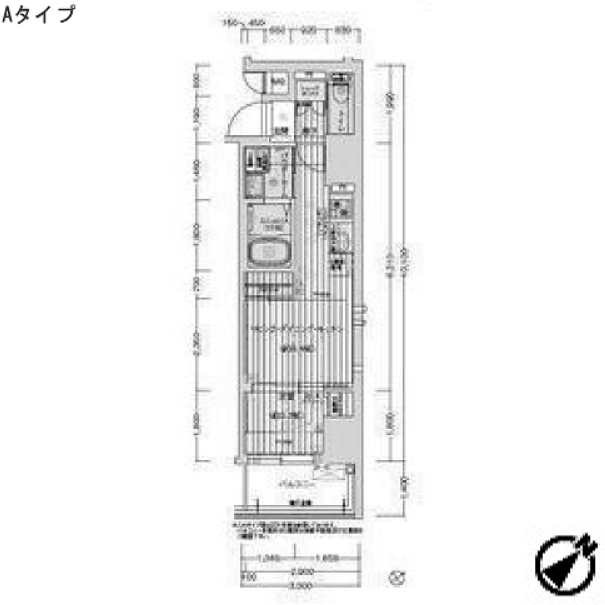 物件○○の間取り図