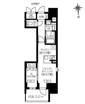 物件○○の間取り図