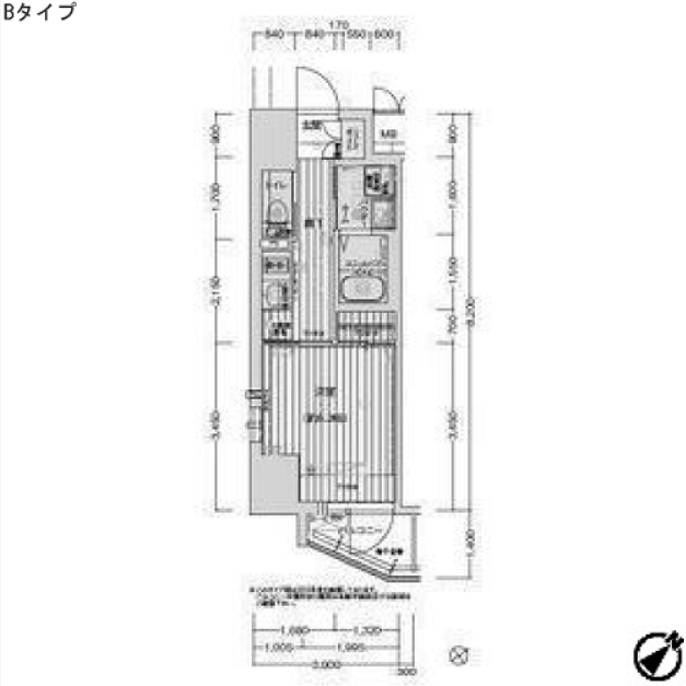 物件○○の間取り図