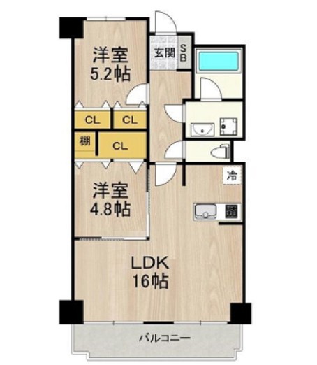 物件○○の間取り図