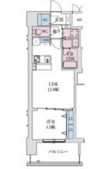 物件○○の間取り図