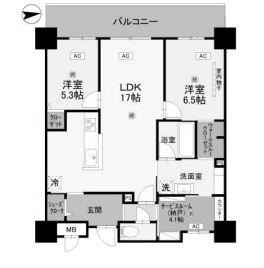 物件○○の間取り図