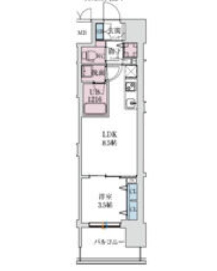 物件○○の間取り図