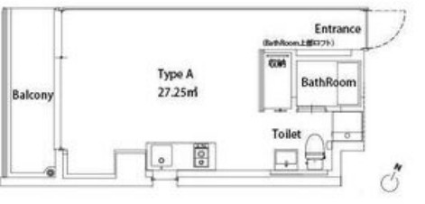 物件○○の間取り図