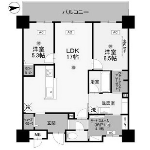 物件○○の間取り図