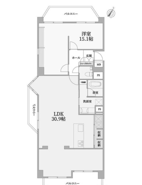 物件○○の間取り図