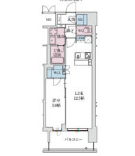 物件○○の間取り図