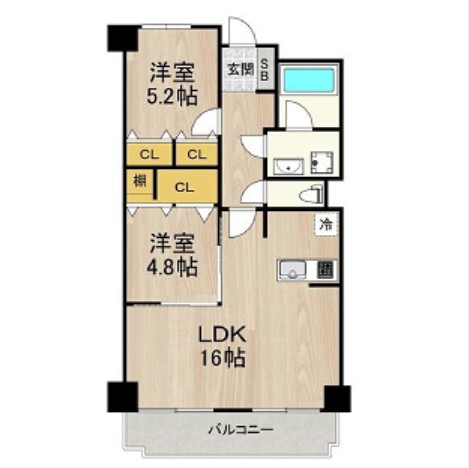 物件○○の間取り図